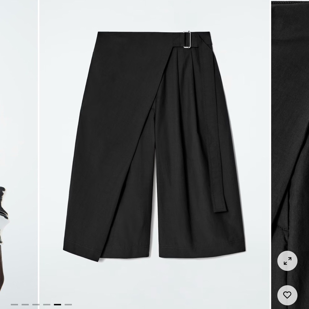 COS Black Women Shorts